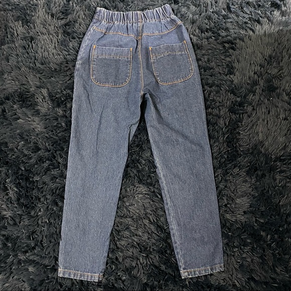 High waisted baggy unique mom jeans - Picture 16 of 16
